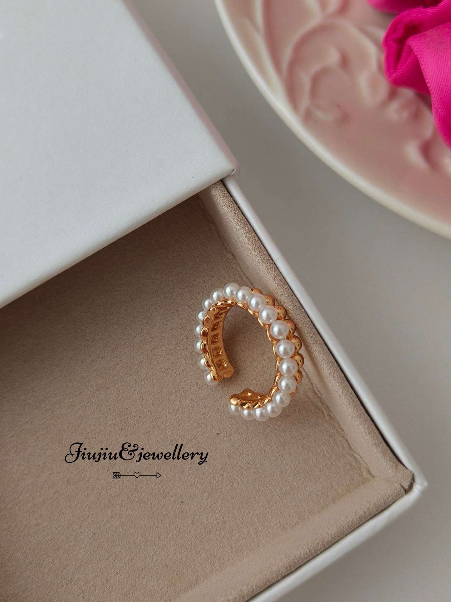 Half Pearl Ring