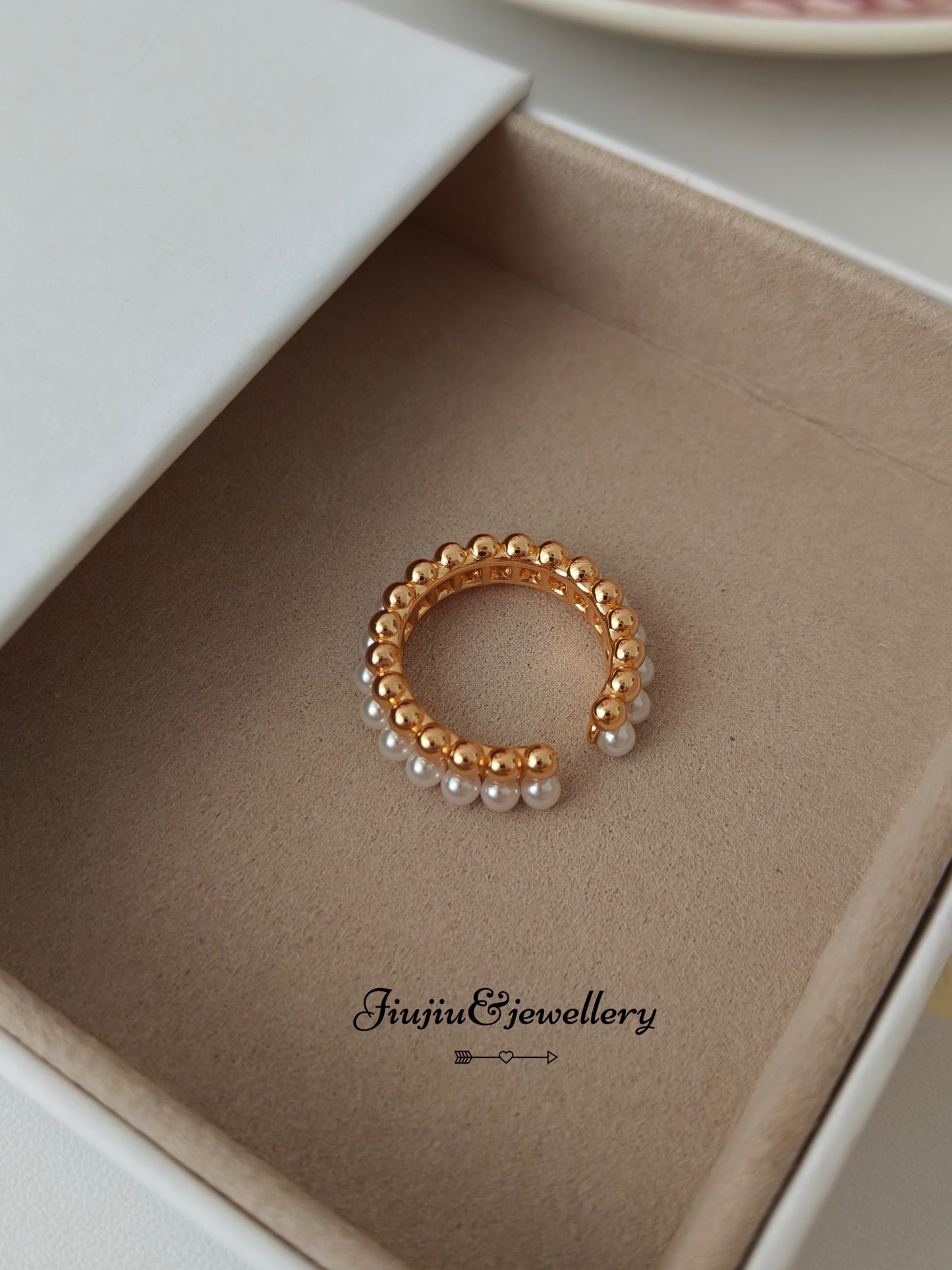 Half Pearl Ring