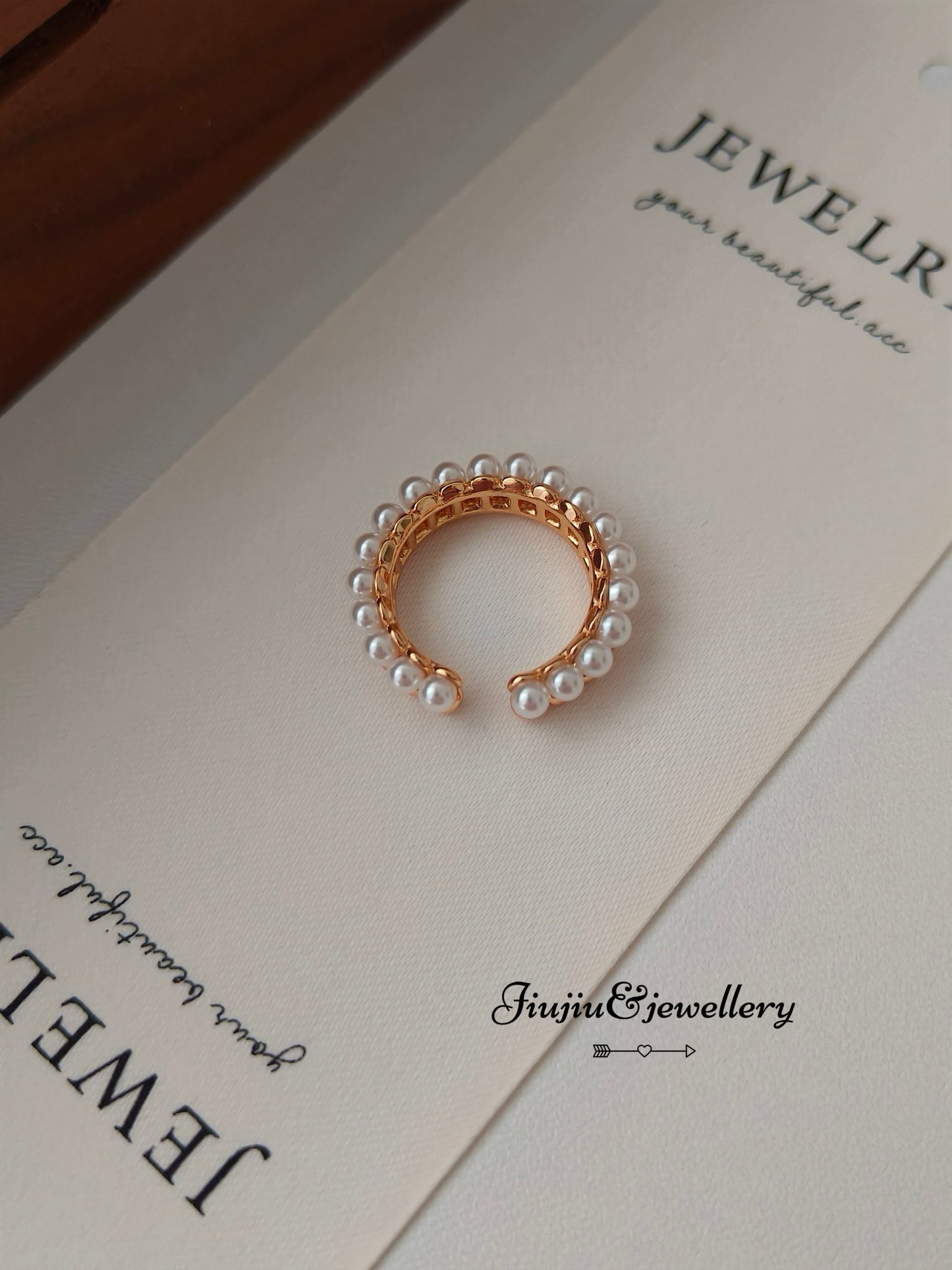 Half Pearl Ring