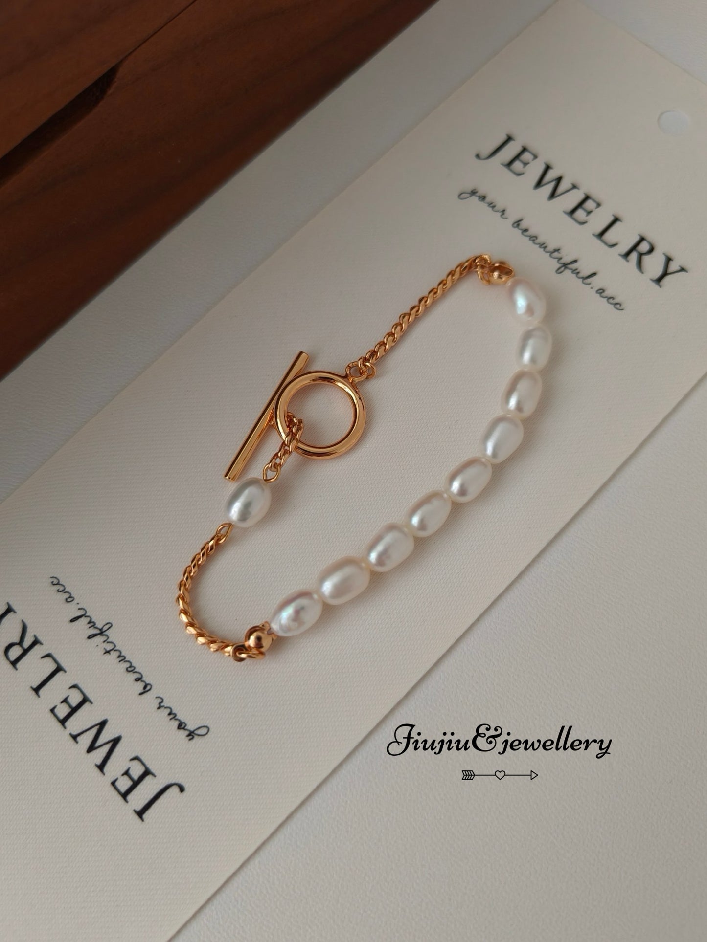 Small Rice Freshwater Pearl Bracelet