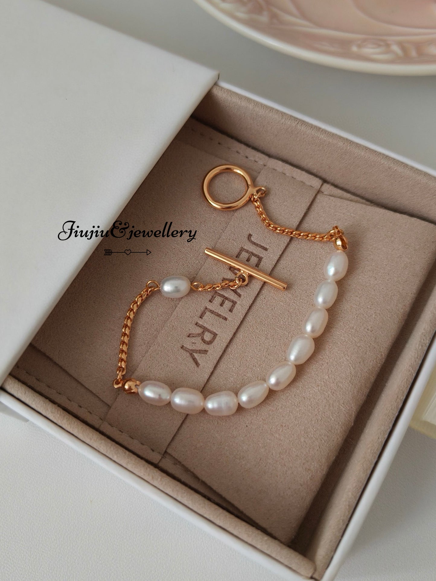 Small Rice Freshwater Pearl Bracelet