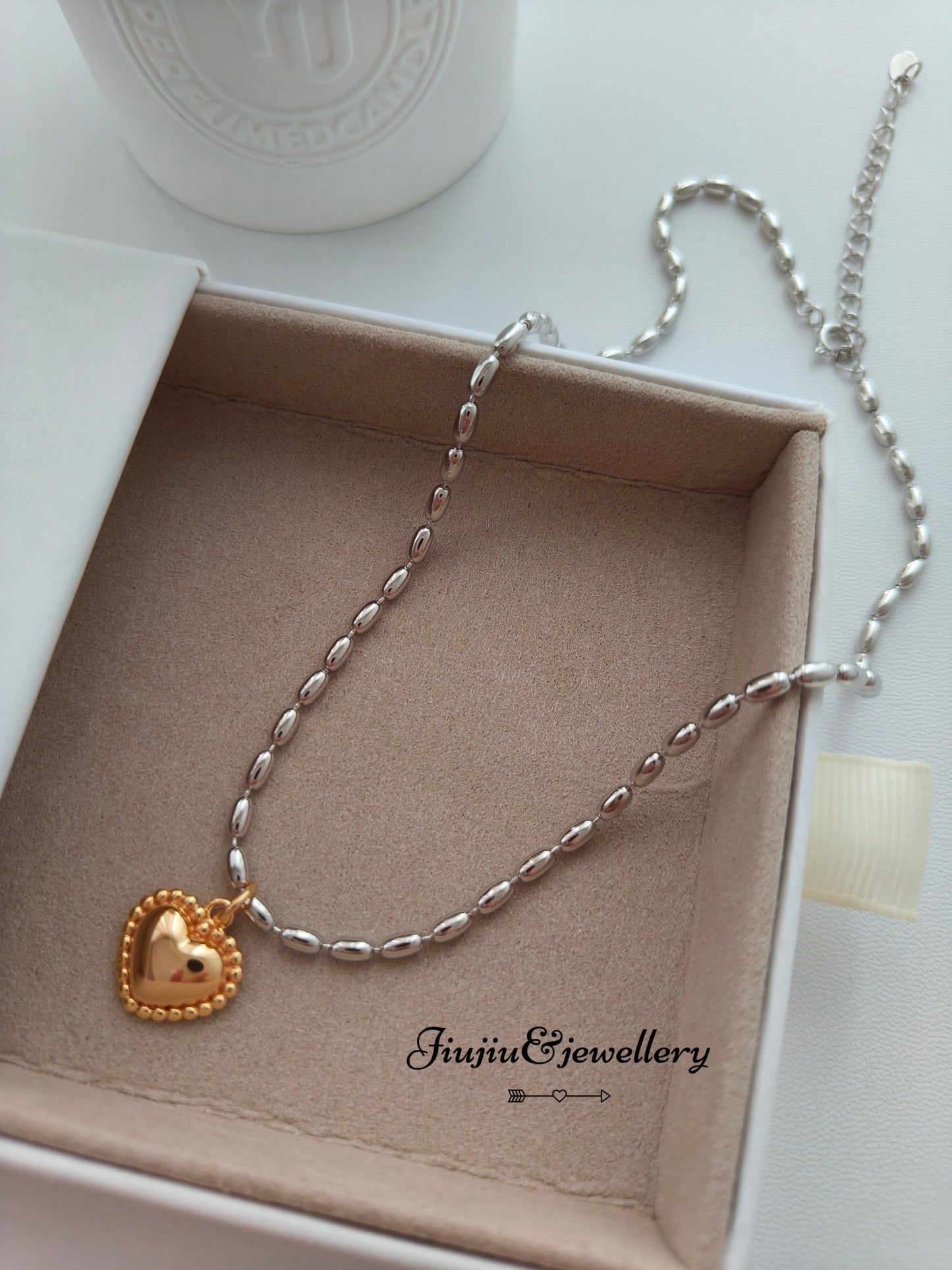 Golden Heart Necklace