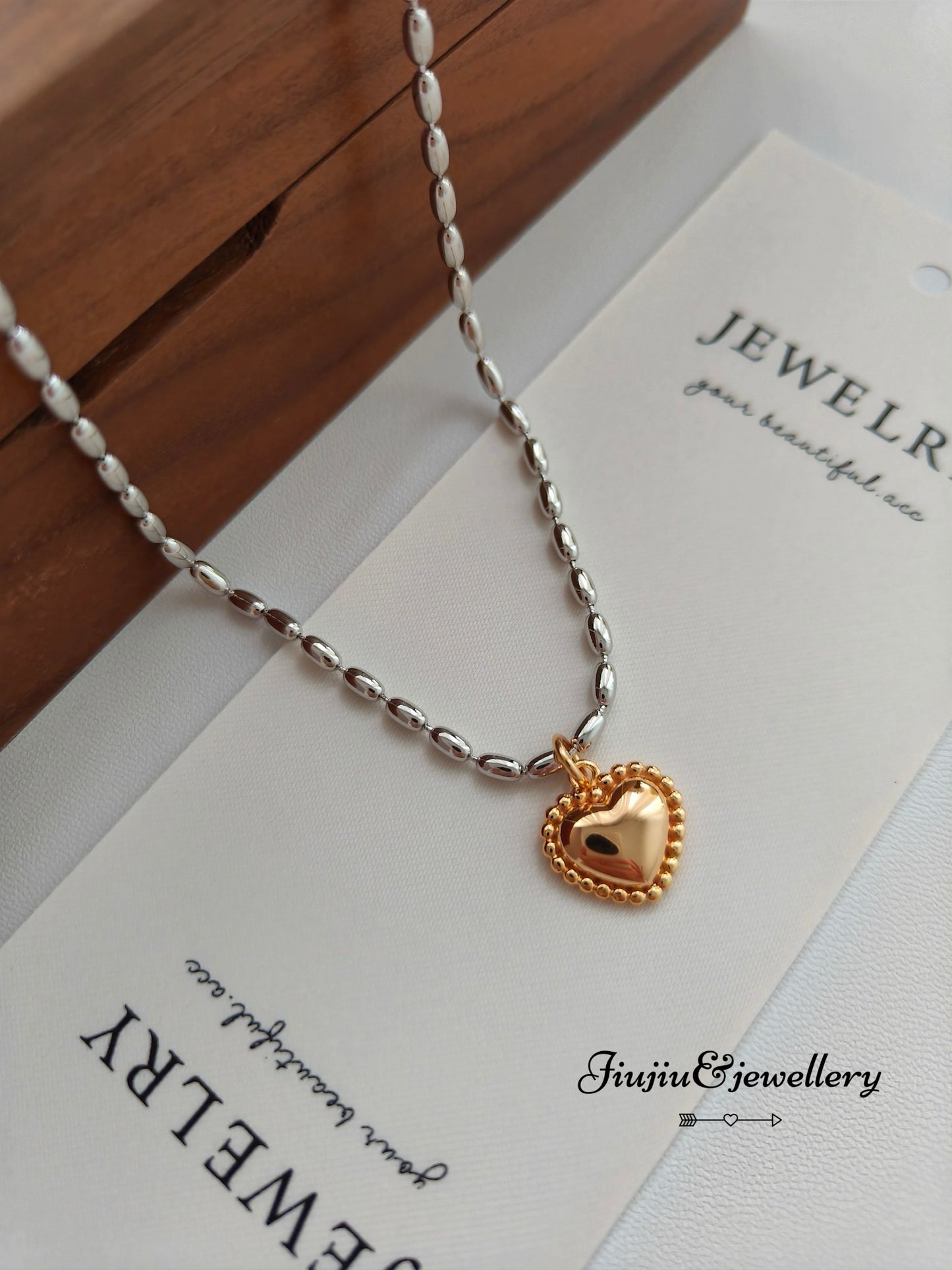 Golden Heart Necklace