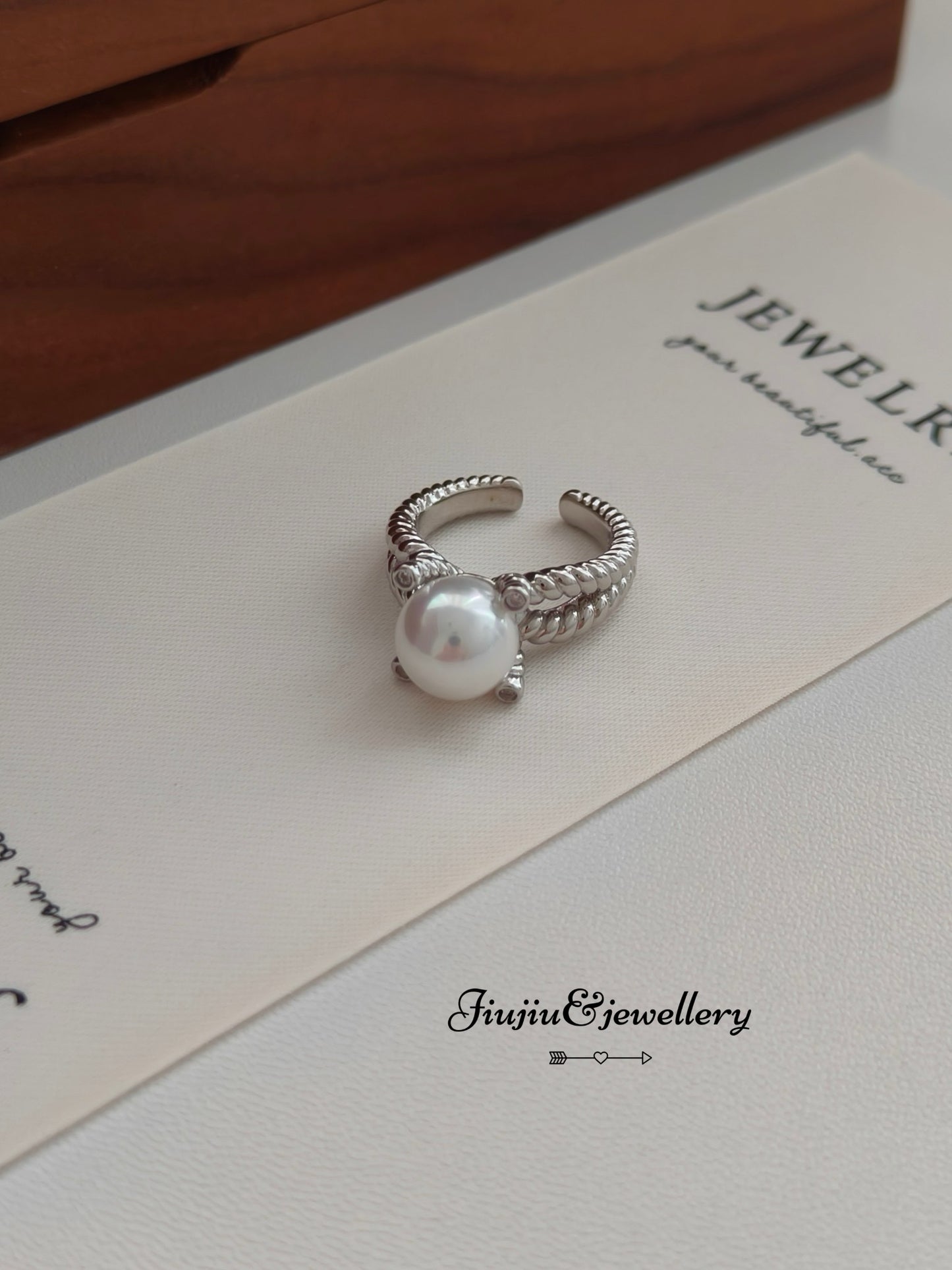 Shell Bead Ring