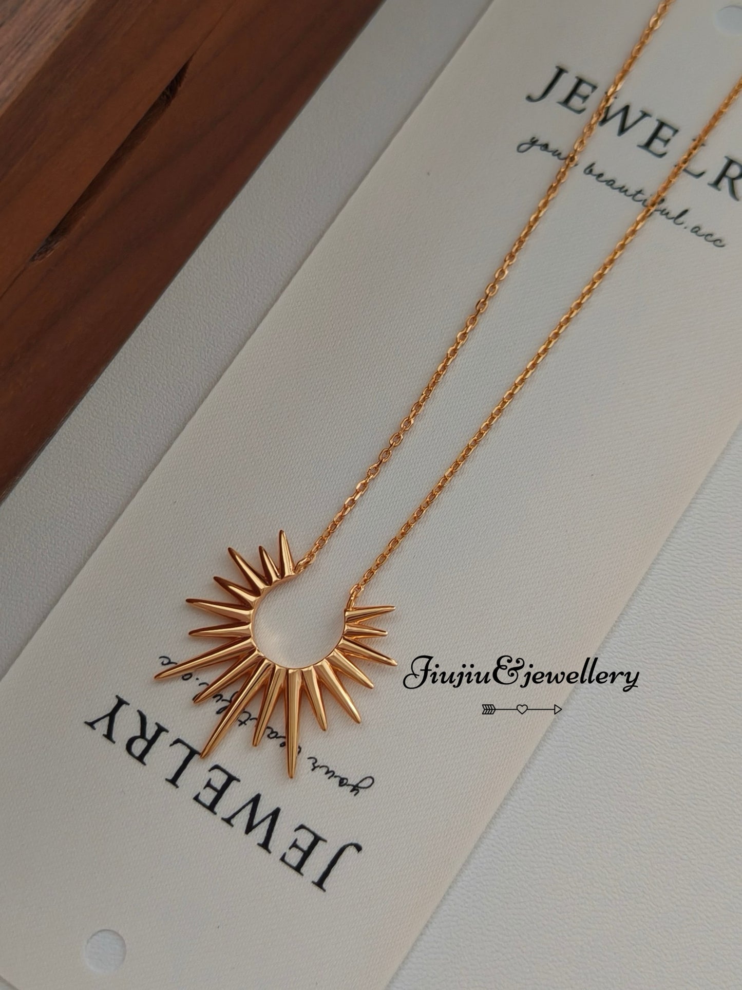 Sunflower Necklace