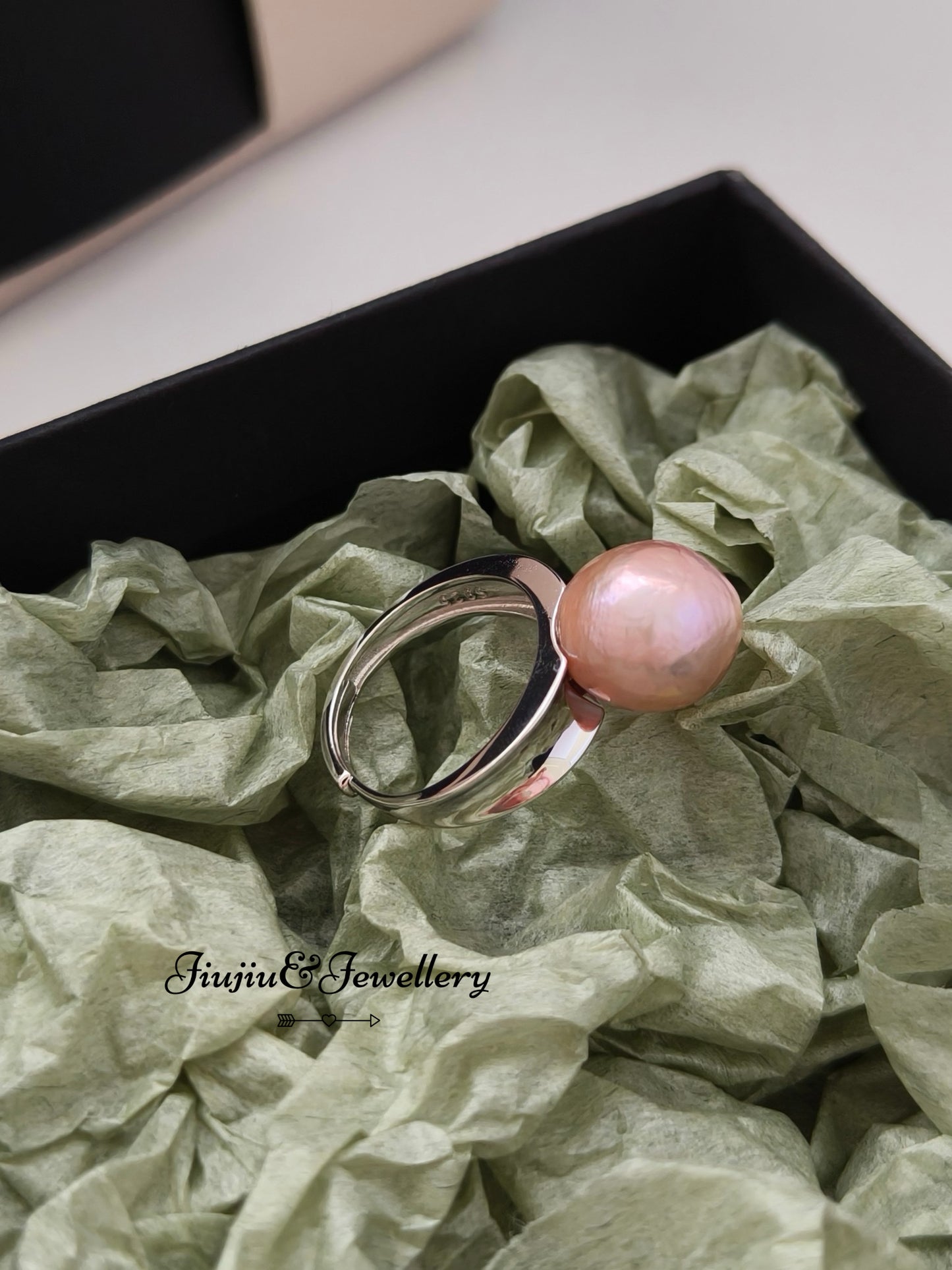 Pink Pearl Ring