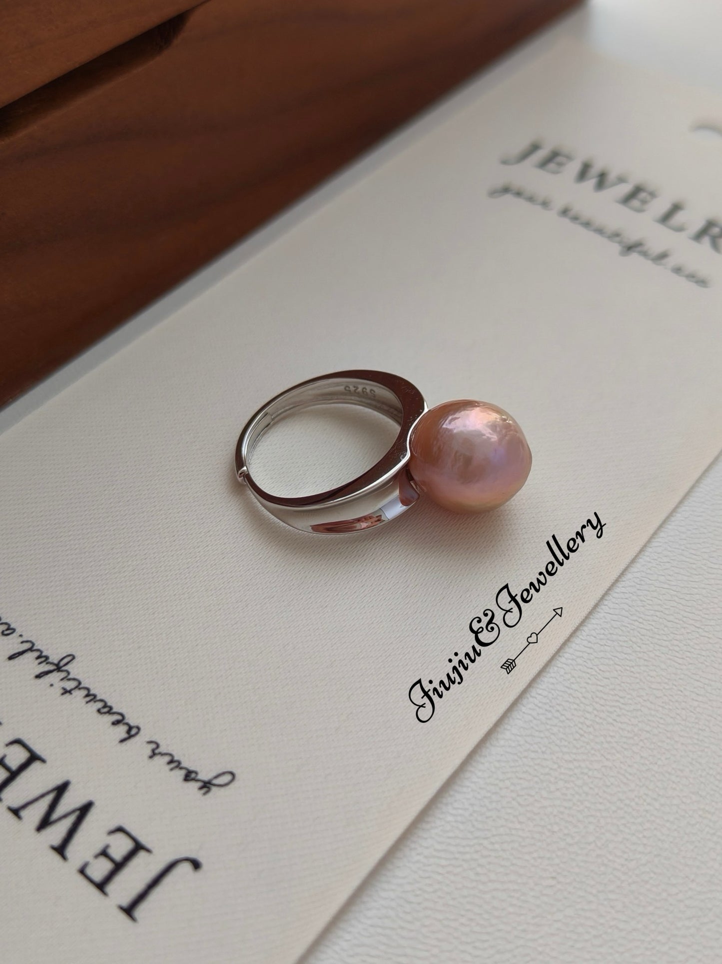 Pink Pearl Ring