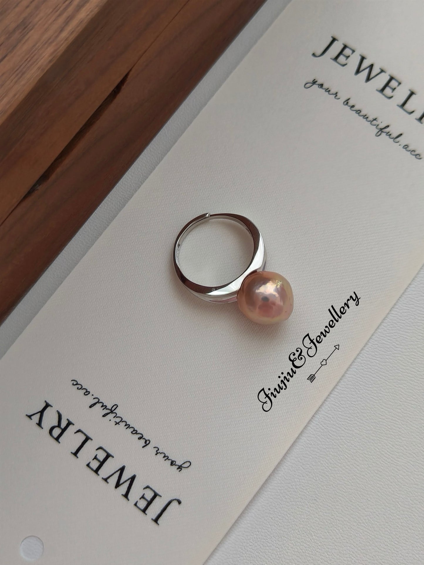 Pink Pearl Ring