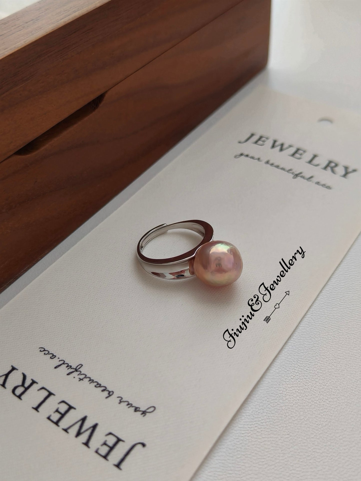 Pink Pearl Ring