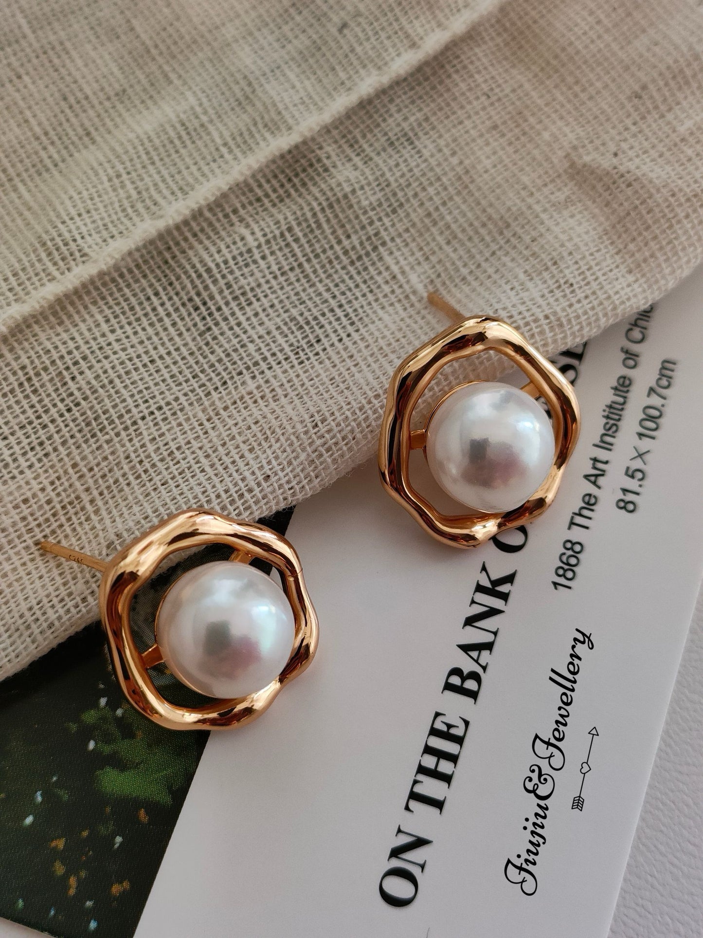 Hobo Egg Earrings