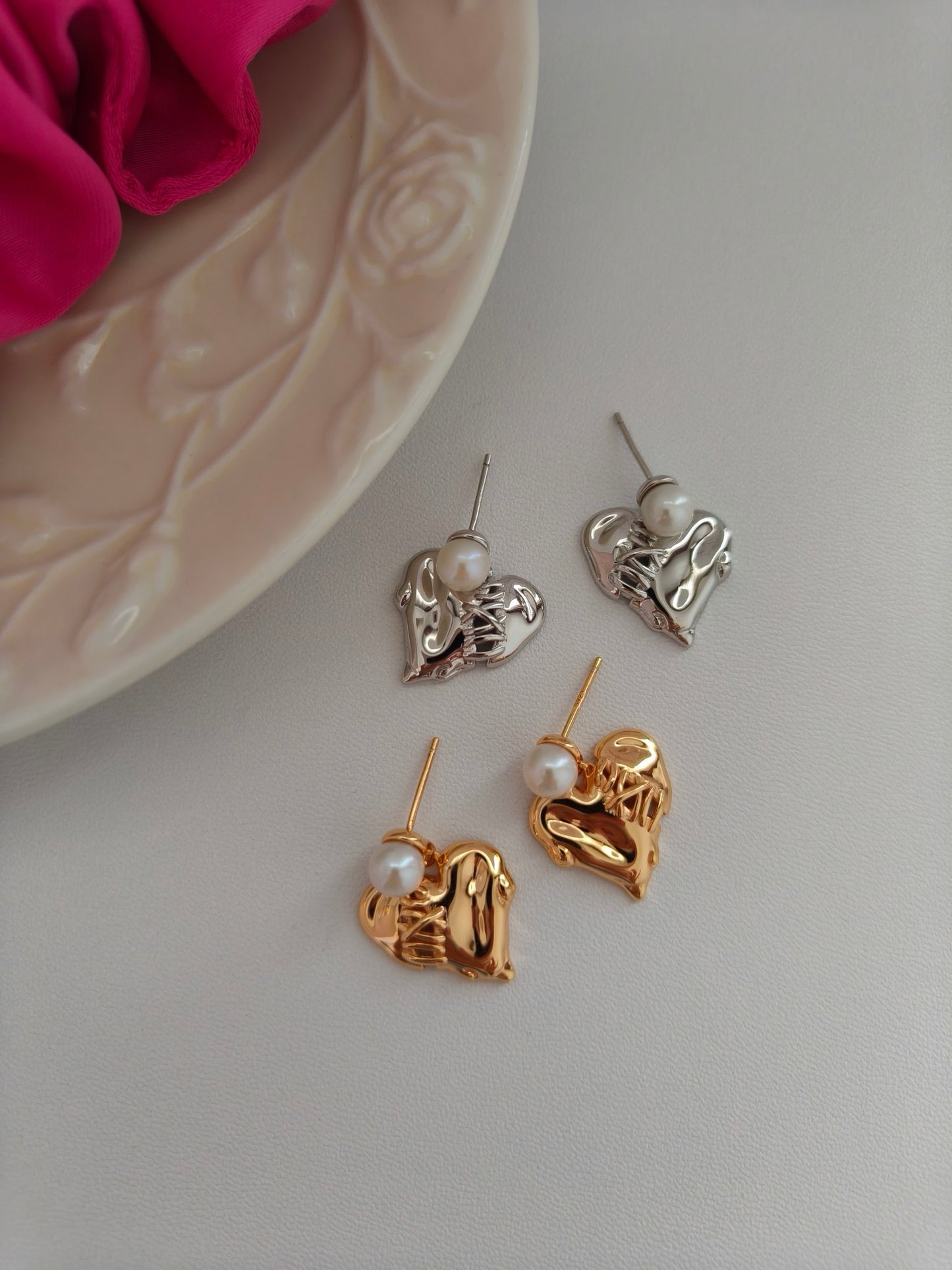 Melting Heart Earrings