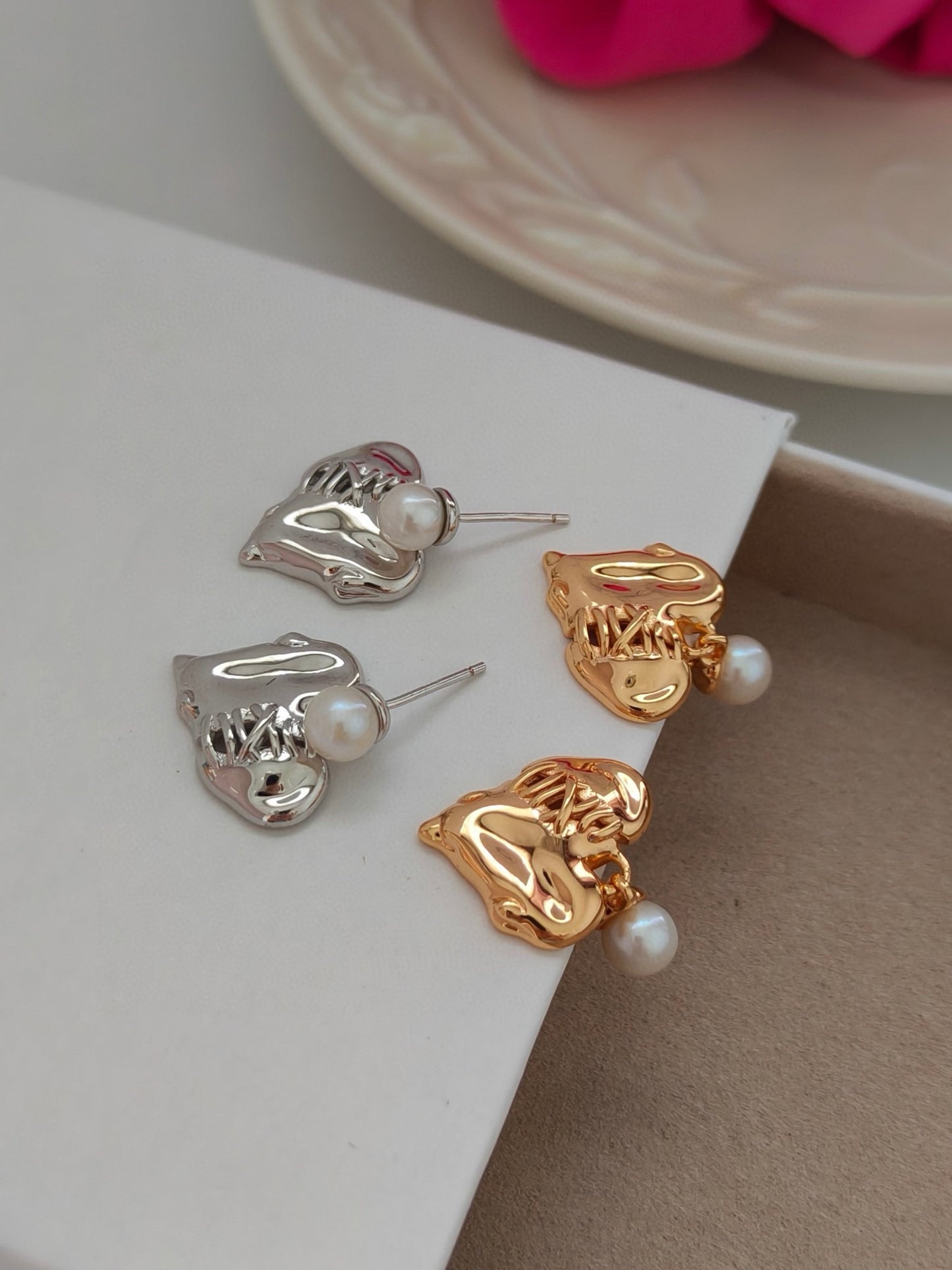 Melting Heart Earrings