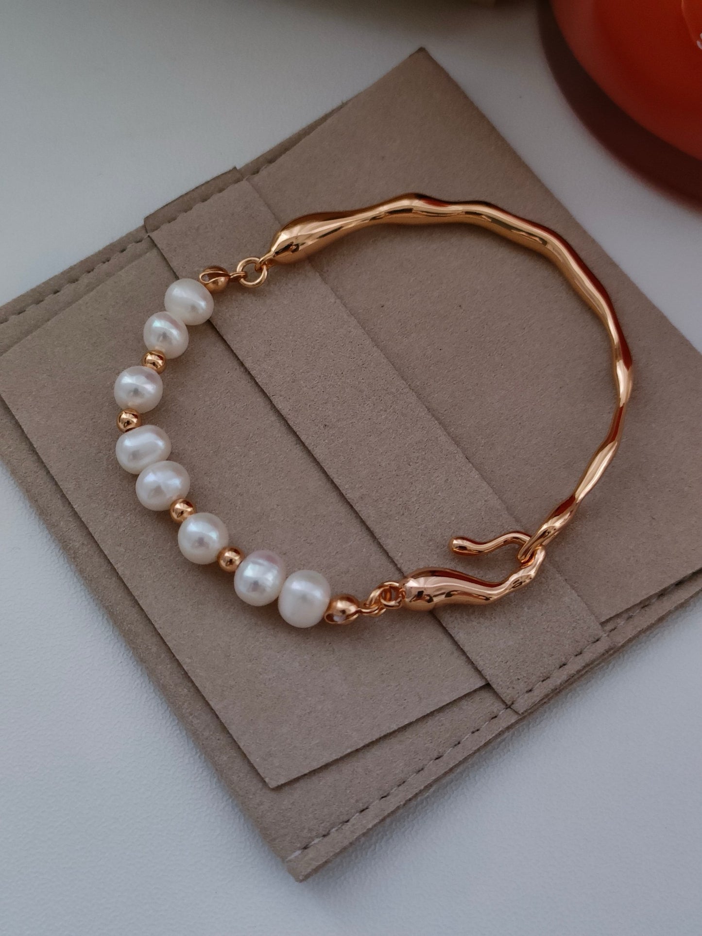 Simple Style Pearl Bracelet